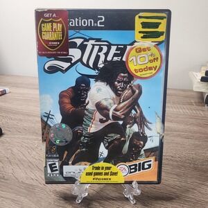 NFL Street PS2 PlayStation 2 EA Sports Big Football Game Tested & Working
